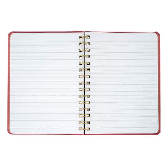 Back to School 6" x 8" Lined Wire Bound Plastic Journal by Recollections